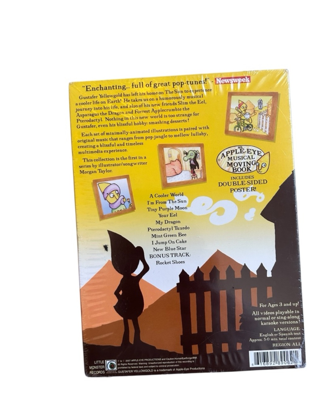Gustafer Yellowgold’s Wide Wild World DVD/CD Set - Yellow - Picture 2 of 2